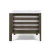 Runessay White, armchair, single armchair, corner chair - 4 of 4