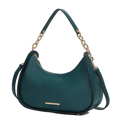 MKF Collection Lottie Vegan Leather Half-Moon Shoulder Bag by Mia K