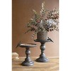 Set of 2 Wooden Display Stands – Bird Detail Rustic Home & Tabletop Decor by Kalalou - 2 of 4