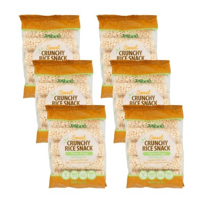 Jayone Sweet Crunchy Rice Snack Honey Ginger - Case of 6/2.8 oz