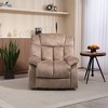 Velvet Power Lift Recliner Chair for Elderly with Remote Control, Oversized Anti-Skid Fabric & Heavy-Duty Frame - 2 of 4