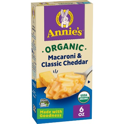 Annie's Organic Classic Cheddar Mac and Cheese - 6oz