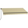 Outsunny Retractable Awning Sunshade Shelter with Manual Crank Handle - 4 of 4