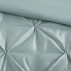 Sapphtopaz 7 Piece Comforter Set Elegant Bedding Comforter Sets Solid Color Reversible Tufted Bedding Set with Throw Pillows - 2 of 4