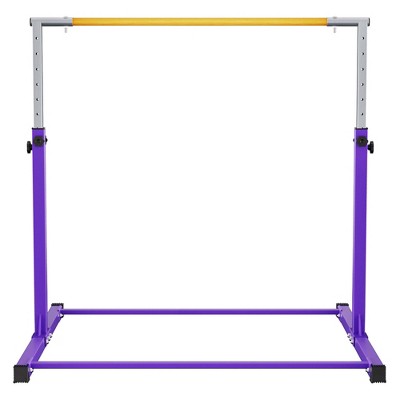 Signature Fitness Adjustable Folding Steel Gymnastics Bar, Ages 3 & Up