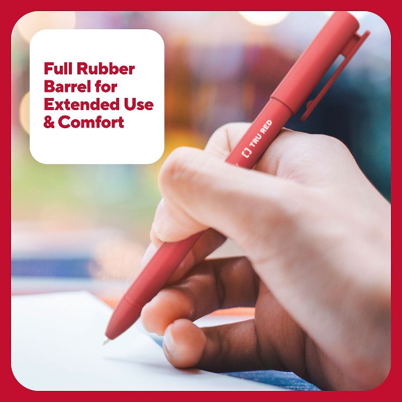 TRU RED Quick Dry Gel Pens Med Point 0.7mm, 5 of 10