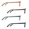 ICU Eyewear Classic Rectangular Reading Glasses - 4pk - 3 of 4