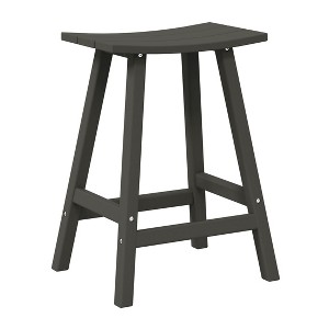 WestinTrends Outdoor Patio Adirondack Counter Height Stool Chair - 1 of 4