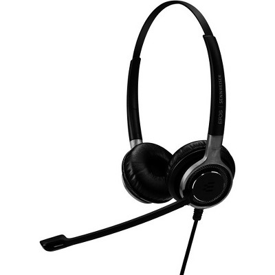 EPOS | SENNHEISER IMPACT SC 665 USB - Mini-phone (3.5mm), USB - Wired - 50 Hz - 18 kHz - On-ear - 9.51 ft Cable - Noise Canceling - Black/Silver