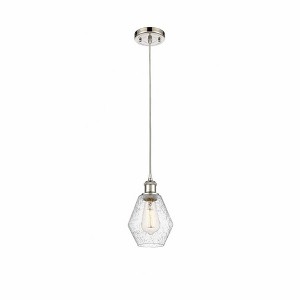 Cindyrella - 1 Light Cord Hung Mini Pendant In Industrial Style-10 Inches Tall and 6 Inches Wide - 1 of 1