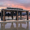 EROMMY 20 Ft. W x 12 Ft. D Aluminum Patio Gazebo - 2 of 4