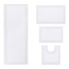 Home Weavers Luxury Collection 100% Cotton Tufted Bathroom Rug Set, Non-Slip Latex Bath Rug Set - 2 of 4