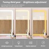 FUFU&GAGA Makeup Vanity Set with Mirror and Stool Drawer and Shelf - 2 of 4