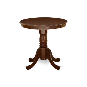 East West Furniture, Dining Table Mahogany, EMT-MAH-TP - 1 of 2