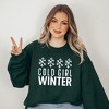 Simply Sage Market Women's Graphic Sweatshirt Cold Girl Winter - 2 of 3