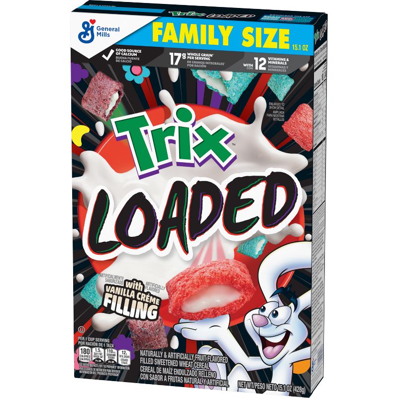 Trix Loaded Family Size Cereal - 15.1oz, 4 of 9