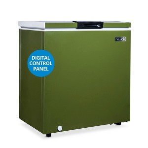 Newair Compact Chest Freezer, Digital Temperature Control, Fast Freeze Mode, Door Alarm, Wire Basket, Self-Diagnostic System, and LED Lighting - 1 of 4