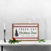 Northlight 18" Wooden Framed "Fresh Cut Christmas Trees" Wall Sign - 3 of 4