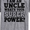 Men's - Instant Message - What's Your Super Power Short Sleeve Graphic T-Shirt - 2 of 4