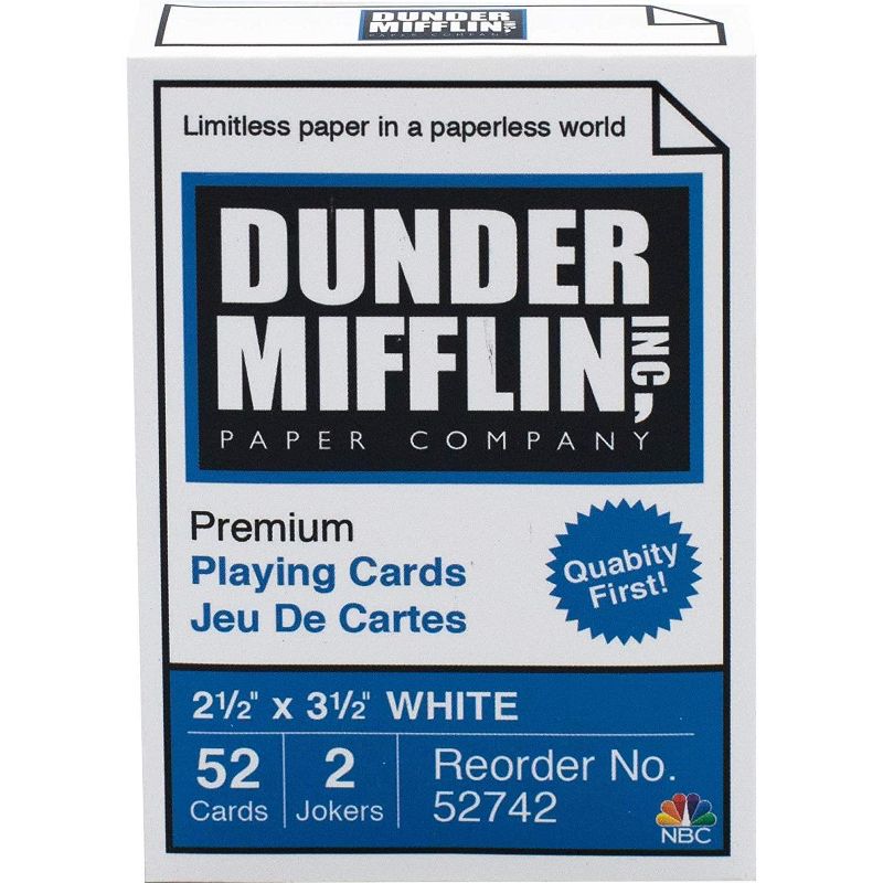 Aquarius Puzzles The Office Dunder Mifflin Playing Cards | 52 Card Deck + 2 Jokers, 2 of 5