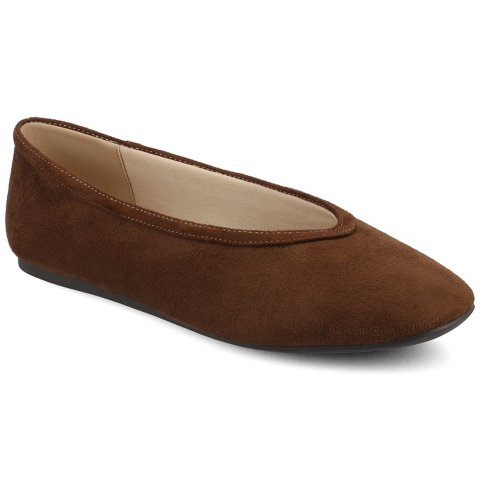 Обувь Journee Collection Journee Women's Fortune Casual Ballet Flats, Tan 9