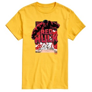 Men's - Marvel - Angry Red Hulk Short Sleeve Graphic T-Shirt - 1 of 4
