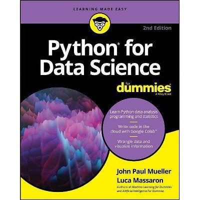 Python for Data Science For Dummies, 2nd Edition - by  John Paul Mueller (Paperback)