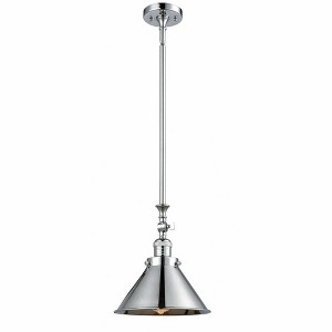 Briarcliff - 1 Light Stem Hung Tiltable Mini Pendant In Traditional Style-14 Inches Tall and 10 Inches Wide - 1 of 1