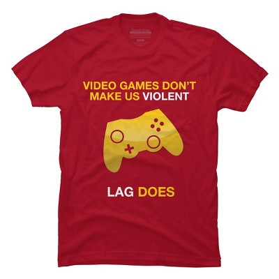 Men's Design By Humans Lag By Blasian89 T-Shirt