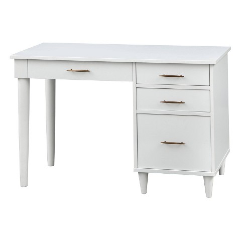 Writing Desk With Drawers White - Room Essentials™ : Target