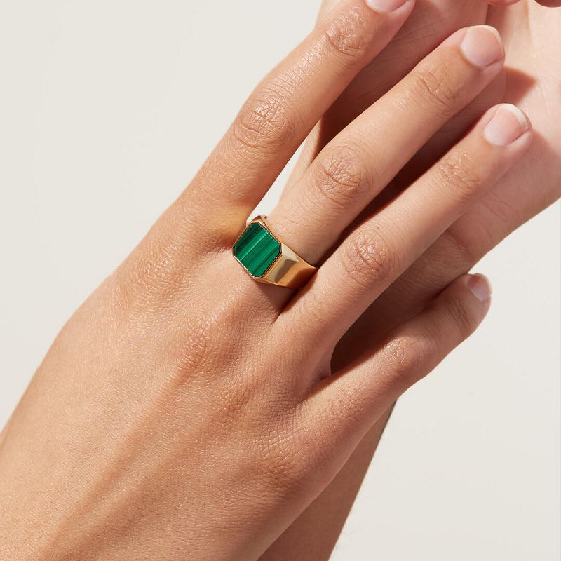 Square Signet Ring  - Michelle Signet, 2 of 6