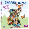 MasterPieces 100 Piece Shaped Jigsaw Puzzle - Fawn Friends - 14"x19" - 2 of 4