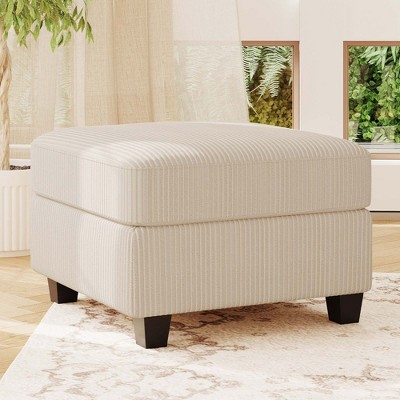Belffin Corduroy Ottoman Modular Sectional Couch Module Parts Convertible Modern Sectional Sofa Couch
