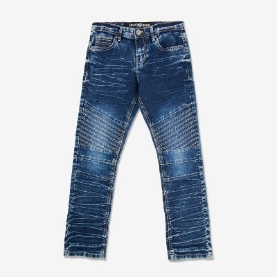 X RAY Boy's Stretch Moto Jeans