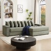 KWPZQEB 104'' Modular Sectional Sofa Couches, L-Shape Couch with 8 Pillows & 2 Armrest Storage Space, Comfy Sectional Couches for Living Room - 2 of 4
