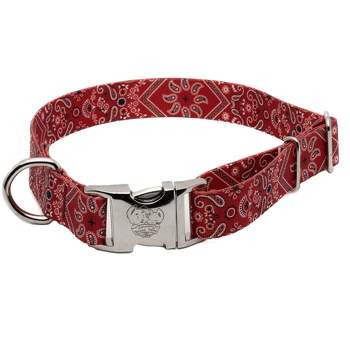 Country Brook Petz Premium Red Bandana Dog Collar