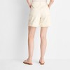 Women's Mid-Rise Wide Cuff Baggy Denim Shorts - Future Collective - 2 of 3