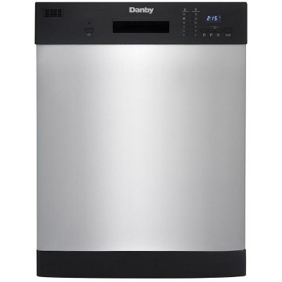 Danby 24" Wide Built-in Dishwasher in Stainless Steel