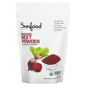 Sunfood Organic Beet Powder, 8 oz (227 g) - 1 of 2