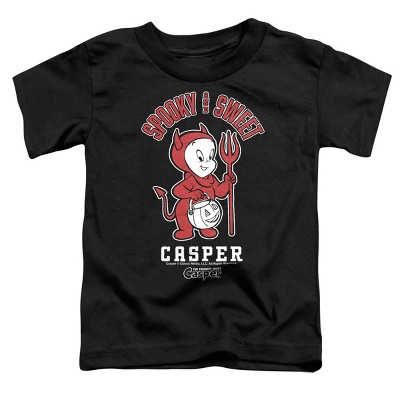 Toddler Boys' Casper Spooky And Sweet T-Shirt, Black, 4T