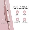 OneOdio Pro10 Wired Over Ear Headphones Hi-Res Studio Monitor & Mixing DJ and 1/4 to 3.5mm Jack for AMP Computer Recording Podcast Guitar (Pink) - 4 of 4