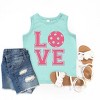 The Juniper Shop Pickleball Love Youth Tank Top - 2 of 4