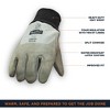 RefrigiWear Latex-Coated Cowhide Freezer Gloves, -20°F (-28°C) - image 3 of 4