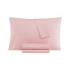 7pc King Geo Kids' Bed in a Bag Pink/Blue - Style 212: Microfiber Bedding Set for Teens, Geometric Pattern, 7 Pieces - 2 of 4