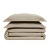 Garment Wash Duvet Cover Set - London Fog - image 2 of 4