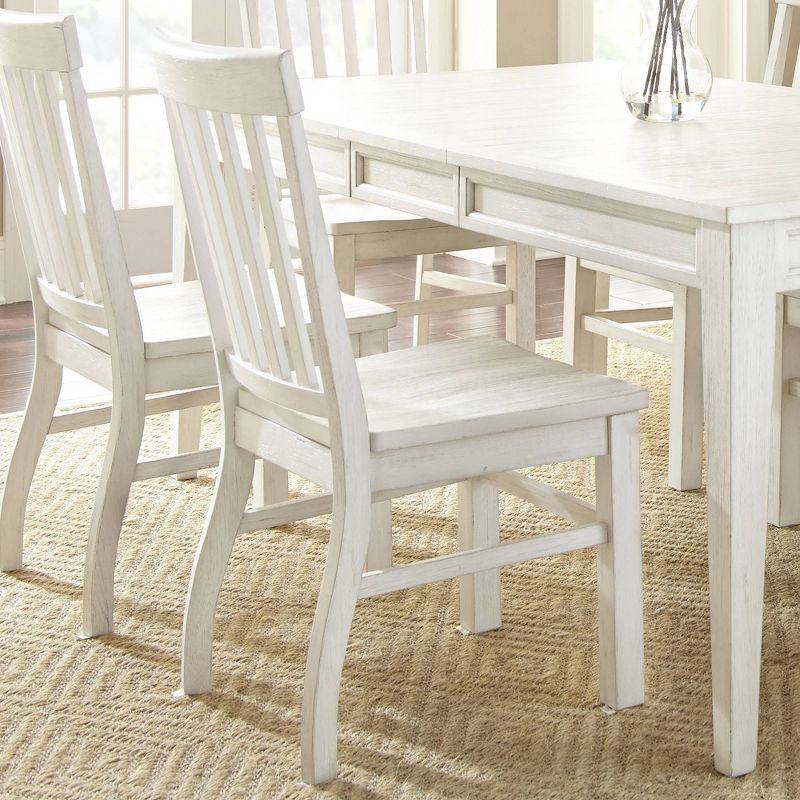 Set of 2 Cayla Side Chair White - Steve Silver Co., 3 of 5