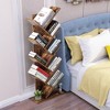 Costway Tree Bookshelf 8-Tier Bookcase Free Standing Book Rack Display Stand - image 4 of 4