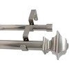 Urbanest Pila Manhattan 1-inch 3-4 inch Double Drapery Curtain Window Rod Set - 4 of 4