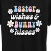 Women's - Instant Message - Easter Wishes And Bunny Kisses Short Sleeve Graphic T-Shirt - 2 of 4
