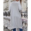 Women's Gracie Oversized Long Cardi - Miss Sparkling - 2 of 3